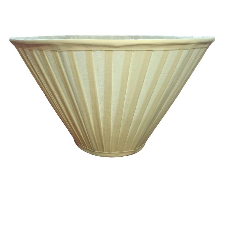 Pleaded Cone Lampshade